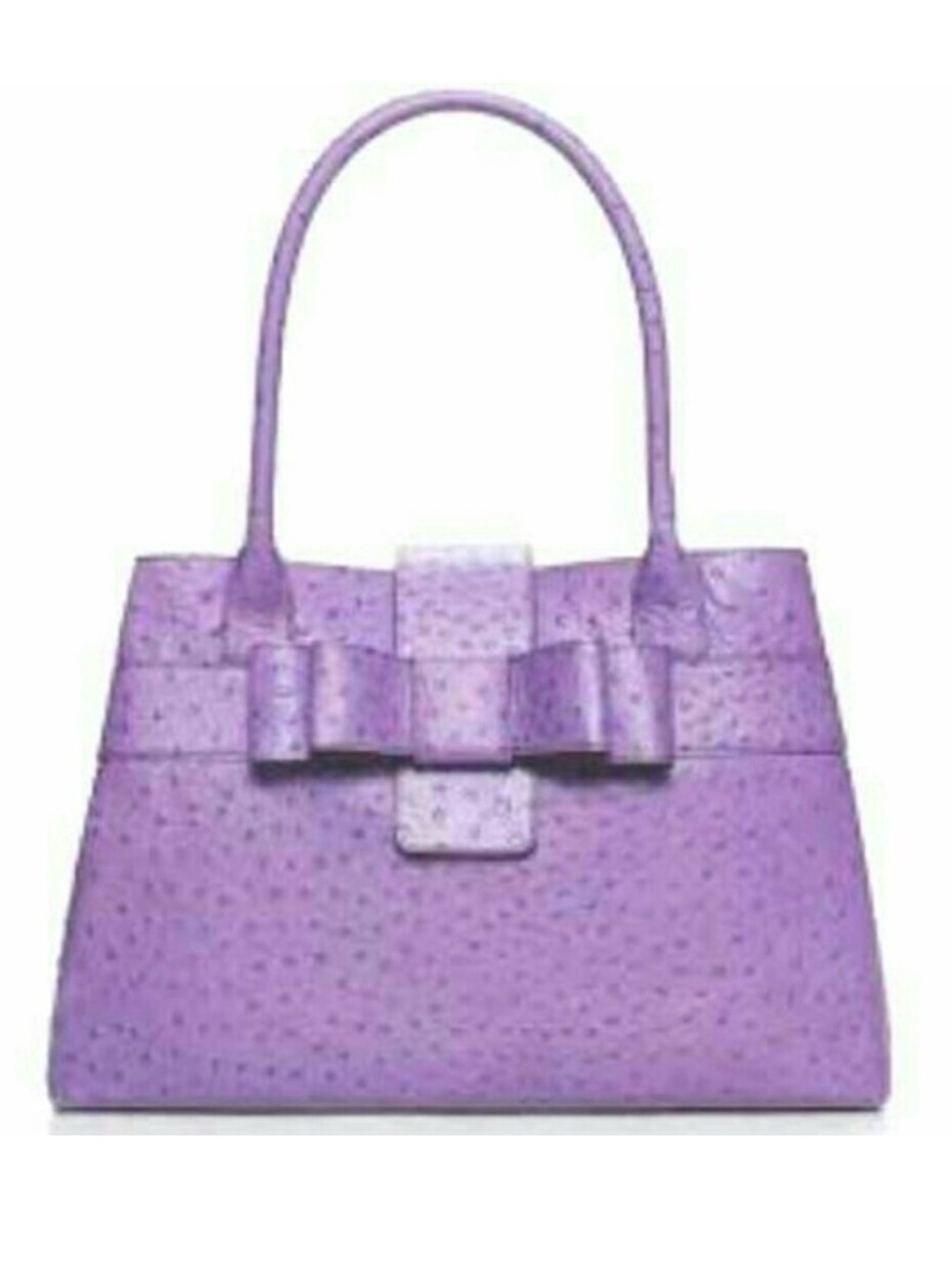 NWT Kate Spade Charm City Maryanne Ostrich Satchel